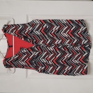 Women's sleeveless top by Allison Brittney. size Large